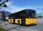 (261'054) - PostAuto Zentralschweiz - Nr. 508/OW 12'275/PID 10'536 - Volvo (ex Nr. 12; ex Dillier, Sarnen Nr. 12) am 6. April 2024 beim Bahnhof Sarnen