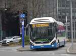 Volvo/873654/271185---vbl-luzern---nr (271'185) - VBL Luzern - Nr. 79/LU 250'225 - Volvo am 14. Januar 2025 beim Bahnhof Luzern