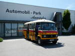 Mercedes/816642/250992---hahn-muenchen---nr (250'992) - Hahn, Mnchen - Nr. 6/M-MB 309H - Mercedes (ex Mller, CH-Ennetmoos Nr. 6; ex Portenier, CH-Adelboden Nr. 6; ex Geiger, CH-Adelboden Nr. 6) am 4. Juni 2023 in Pilsting, Auwrter Automobil-Park