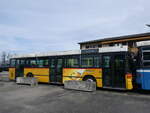 (259'886) - PostAuto Graubnden (Rtrobus) - (GR 168'850)/PID 2848 - Mercedes (ex Vogt, Serneus Nr. 4; ex PostAuto Graubnden GR 102'387; ex P 25'203) am 2. Mrz 2024 in Faoug, MS Carrosserie