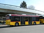(246'338) - PostAuto Bern - BE 193'594/PID 5501 - Lanz+Marti/Hess Personenanhnger (ex Klopfstein, Laupen) am 18. Februar 2023 in Kerzers, Interbus