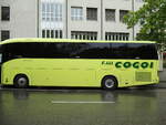 Irisbus/758235/aus-italien-cogoi-muzzana-del-turgnano Aus Italien: Cogoi, Muzzana del Turgnano - Irisbus Domino am 10. April 2014 in München (Aufnahme: Martin Beyer)