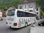 MAN/409885/150551---aus-belgien-sima-tours (150'551) - Aus Belgien: Sima Tours, Lichtervelde - 1-CMD-465 - MAN am 10. Mai 2014 in Altdorf, Telldenkmal