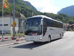 MAN/578945/184564---aus-slowenien-nmbus-slovenj (184'564) - Aus Slowenien: N.M.Bus, Slovenj Gradec - SG ST-718 - MAN am 3. September 2017 beim Bahnhof Wilderswil