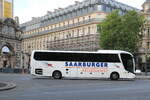 Aus Deutschland: Saarburger, Mertesdorf - MAN Lion's Coach am 21. Juli 2023 in Paris (Aufnahme: Martin Beyer)