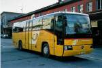 (044'819) - Rielle, Sion - VS 106'000 - Mercedes am 20. Februar 2001 beim Bahnhof Sion