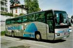(046'306) - Aus Deutschland: Burkhardt, Weilheim - ES-XC 40 - Mercedes am 24. April 2001 beim Bahnhof Locarno