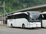 (151'542) - Aus Italien: Sam Turismo, Battipaglia - ET-005 EV - Mercedes am 15. Juni 2014 beim Bahnhof Interlaken Ost
