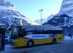 Mercedes/873953/271318---grindelwaldbus-grindelwald---nr (271'318) - GrindelwaldBus, Grindelwald - Nr. 30/BE 171'240 - Mercedes am 18. Januar 2025 beim Bahnhof Grindelwald