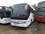 NH10 LSH
2010 Setra S415GT-HD
Setra C52Ft
New to National Holidays, Hull.

Photographed in the yard of Gardiners Coach Repairs, Spennymoor, County Durham, England.