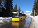 Van Hool/596813/187595---postauto-graubuenden---gr (187'595) - PostAuto Graubnden - GR 107'701 - Van Hool am 1. Januar 2018 in Valbella, Tour de Ski
