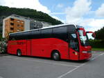 (249'969) - Closillon Tours, Monthey - VS 443'232 - Volvo (ex TMR Martigny) am 13. Mai 2023 in St-Maurice, Route du Lman