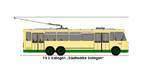 SWS Solingen - TS 3 Krupp/Ludewig-Solingen Trolleybus