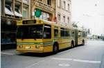 (034'012) - TN Neuchtel - Nr. 163 - FBW/Hess Gelenktrolleybus am 10. Juli 1999 in Neuchtel, Place Pury