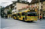 (034'015) - TN Neuchtel - Nr. 165 - FBW/Hess Gelenktrolleybus am 10. Juli 1999 in Neuchtel, Place Pury