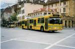 (034'022) - TN Neuchtel - Nr. 169 - FBW/Hess Gelenktrolleybus am 10. Juli 1999 in Neuch^tel, Place Pury