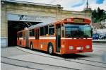 (041'816) - TN Neuchtel - Nr. 159 - FBW/Hess Gelenktrolleybus (ex Nr. 59) am 12. Juli 2000 in Neuchtel, Dpt
