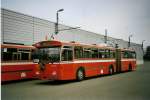 (074'205) - TN Neuchtel - Nr. 160 - FBW/Hess Gelenktrolleybus (ex Nr. 60) am 16. Januar 2005 in Marin, Dpt