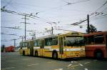 (074'223) - TN Neuchtel - Nr. 155 - FBW/Hess Gelenktrolleybus (ex Nr. 55) am 16. Januar 2005 in Marin, Dpt