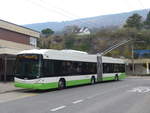 (203'624) - transN, La Chaux-de-Fonds - Nr. 140 - Hess/Hess Gelenktrolleybus (ex TN Neuchtel Nr. 140) am 13. April 2019 in Hauterive, Post