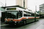 (027'016) - VBSG St. Gallen - Nr. 159 - NAW/Hess Gelenktrolleybus am 8. Oktober 1998 beim Bahnhof St. Gallen