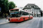 (033'134) - VB Biel - Nr. 80 - NAW/Hess Gelenktrolleybus am 5. Juli 1999 in Biel, Zentralplatz