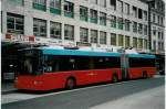 (058'516) - VB Biel - Nr. 84 - NAW/Hess Gelenktrolleybus am 18. Januar 2003 in Biel, Guisanplatz
