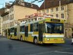 (142'729) - transN, La Chaux-de-Fonds - Nr. 119 - NAW/Hess Gelenktrolleybus (ex TN Neuchtel Nr. 119) am 29. Dezember 2012 in Neuchtel, Place Pury