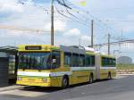 (151'487) - transN, La Chaux-de-Fonds - Nr. 108 - NAW/Hess Gelenktrolleybus (ex TN Neuchtel Nr. 108) am 12. Juni 2014 beim Bahnhof Marin