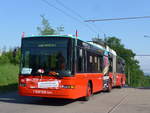 NAW/614205/192909---vb-biel---nr (192'909) - VB Biel - Nr. 84 - NAW/Hess Gelenktrolleybus am 6. Mai 2018 in Biel, Vorhlzli