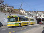 (224'594) - transN, La Chaux-de-Fonds - Nr. 116 - NAW/Hess Gelenktrolleybus (ex TN Neuchtel Nr. 116) am 29. Mrz 2021 in Neuchtel, Avenue de la Gare