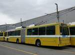 (258'956) - transN, La Chaux-de-Fonds - Nr. 102 - NAW/Hess Gelenktrolleybus (ex TN Neuchtel Nr. 102) am 26. Januar 2024 in Marin, Dpt