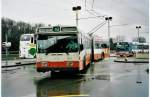 (045'310) - TPG Genve - Nr. 651 - Saurer/Hess Gelenktrolleybus am 11. Mrz 2001 in Genve, Aroport
