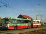 (136'298) - URBIS Baia Mare - BAIA MARE 202 - Saurer/FHS Gelenktrolleybus (ex SW Winterthur/CH Nr. 128) am 3. Oktober 2011 in Baia Mare, Wendeschleife