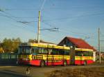 (136'300) - URBIS Baia Mare - BAIA MARE 207 - Saurer/FHS Gelenktrolleybus (ex SW Winterthur/CH Nr. 122) am 3. Oktober 2011 in Baia Mare, Wendeschleife