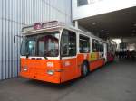 (138'200) - TPG Genve - Nr. 666 - Saurer/Hess Gelenktrolleybus am 9. Mrz 2012 in Genve, Palexpo