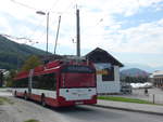 Solaris/630279/197172---obus-salzburg---nr (197'172) - OBUS Salzburg - Nr. 316/S 392 RR - Solaris Gelenktrolleybus (ex TC La Chaux-de-Fonds/CH Nr. 141) am 13. September 2018 in Mayrwies, Daxluegstrasse