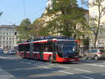 (197'301) - OBUS Salzburg - Nr. 347/S 708 TA - Solaris Gelenktrolleybus am 13. September 2018 in Salzburg, Mirabellplatz