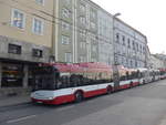 Solaris/630959/197389---obus-salzburg---nr (197'389) - OBUS Salzburg - Nr. 311/S 229 NY - Solaris Gelenktrolleybus am 13. September 2018 in Salzburg, Rathaus