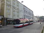 (197'390) - OBUS Salzburg - Nr. 310/S 214 NY - Solaris Gelenktrolleybus am 13. September 2018 in Salzburg, Rathaus