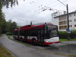 (197'420) - OBUS Salzburg - Nr. 309/S 213 NY - Solaris Gelenktrolleybus am 14. September 2018 beim Bahnhof Salzburg Sd