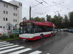(197'442) - OBUS Salzburg - Nr. 306/S 210 NY - Solaris Gelenktrolleybus am 14. September 2018 beim Bahnhof Salzburg Sd