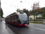 Solaris/631421/197504---obus-salzburg---nr (197'504) - OBUS Salzburg - Nr. 336/S 424 SL - Solaris Gelenktrolleybus am 14. September 2018 in Salzburg, Mozartsteg