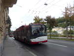Solaris/631492/197529---obus-salzburg---nr (197'529) - OBUS Salzburg - Nr. 311/S 229 NY - Solaris Gelenktrolleybus am 14. September 2018 in Salzburg, Mozartsteg