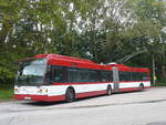 (197'553) - OBUS Salzburg - Nr. 268/S 519 IP - Van Hool Gelenktrolleybus (ex Nr. 0268) am 14. September 2018 in Salzburg, Itzling West