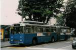 Volvo/212252/024425---act-lugano---nr (024'425) - ACT Lugano - Nr. 125 - Volvo/Hess Gelenktrolleybus am 13. Juli 1998 in Lugano, Piazza Manzoni