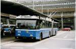 (034'224) - VBL Luzern - Nr. 168 - Volvo/Hess Gelenktrolleybus am 13. Juli 1999 beim Bahnhof Luzern