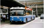 (034'312) - VBL Luzern - Nr. 178 - Volvo/Hess Gelenktrolleybus am 13. Juli 1999 beim Bahnhof Luzern