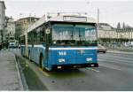 Volvo/222564/038211---vbl-luzern---nr (038'211) - VBL Luzern - Nr. 168 - Volvo/Hess Gelenktrolleybus am 30. Dezember 1999 in Luzern, Schwanenplatz