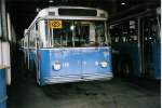 (046'023) - ACT Lugano - Nr. 115 - FBW/R&J Trolleybus am 23. April 2001 in Pregassona, Deposito